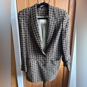 Dana Buchman Geometric Patterned Jacket, size‎ 4